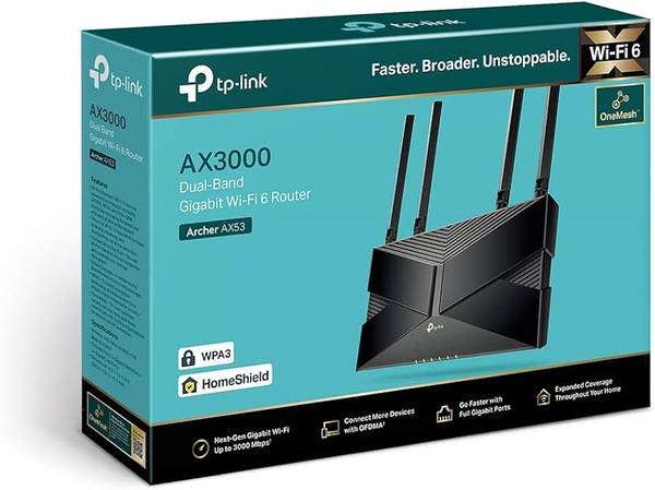 TP-Link Archer AX53 Wi-Fi 6 路由器 